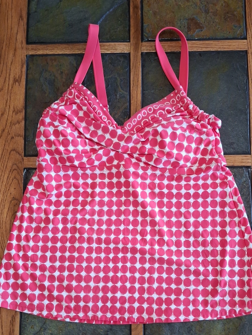 Beach House Pink Swim Top